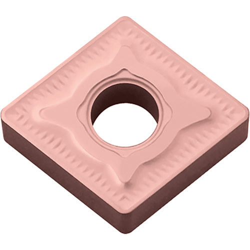 CNMG 432 GC CA315, 1/32″ Corner Radius, 3/16″ Thick, 1/2″ Inscribed Circle, TiCnulll2O3/Ti, Diamond, Turning Indexable Insert - Exact Industrial Supply