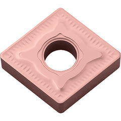 CNMG 433 GC CA310, 3/64″ Corner Radius, 3/16″ Thick, 1/2″ Inscribed Circle, TiCnulll2O3/Ti, Diamond, Turning Indexable Insert - Exact Industrial Supply