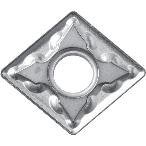 CNMG 331 GS CA530, 1/64″ Corner Radius, 3/16″ Thick, 3/8″ Inscribed Circle, TiCnulll2O3/TiN, Diamond, Turning Indexable Insert - Exact Industrial Supply