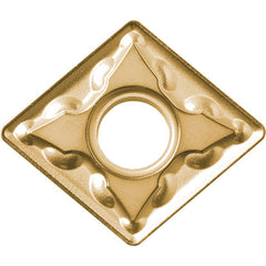CNMG 331 GS PV730, 1/64″ Corner Radius, 3/16″ Thick, 3/8″ Inscribed Circle, TiAlN/TiN, 80 Degree Diamond, Turning Indexable Insert