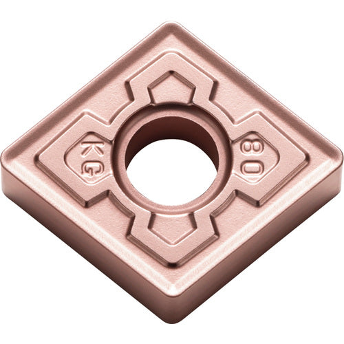 CNMG 431 KG CA320, 1/64″ Corner Radius, 3/16″ Thick, 1/2″ Inscribed Circle, TiCnulll2O3/Ti, Diamond, Turning Indexable Insert - Exact Industrial Supply