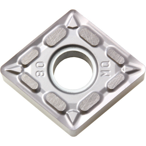 CNMG 432 MQ PR1535, 1/32″ Corner Radius, 3/16″ Thick, 1/2″ Inscribed Circle, MEGACOAT NANO, Diamond, Turning Indexable Insert - Exact Industrial Supply