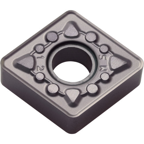 CNMG 434 MS PR1535, 1/16″ Corner Radius, 3/16″ Thick, 1/2″ Inscribed Circle, MEGACOAT NANO, 80 Degree Diamond, Turning Indexable Insert