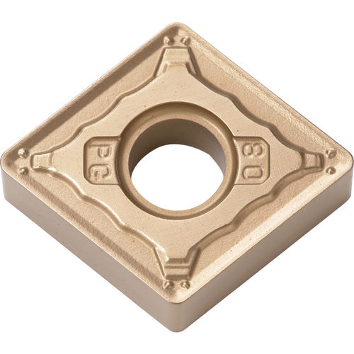 CNMG 433 PG CA515, 3/64″ Corner Radius, 3/16″ Thick, 1/2″ Inscribed Circle, TiCnulll2O3/TiN, Diamond, Turning Indexable Insert - Exact Industrial Supply