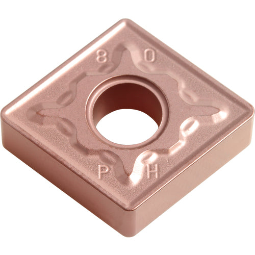 CNMG 433 PH CA315, 3/64″ Corner Radius, 3/16″ Thick, 1/2″ Inscribed Circle, TiCnulll2O3/Ti, Diamond, Turning Indexable Insert - Exact Industrial Supply