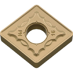 CNMG 644 PH CA5535, 1/16″ Corner Radius, 1/4″ Thick, 3/4″ Inscribed Circle, TiCnulll2O3/TiN, Diamond, Turning Indexable Insert