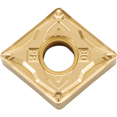 CNMG 432 PP PV730, 1/32″ Corner Radius, 3/16″ Thick, 1/2″ Inscribed Circle, TiAlN/TiN, 80 Degree Diamond, Turning Indexable Insert