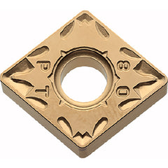 CNMG 432 PT CA6515, 1/32″ Corner Radius, 3/16″ Thick, 1/2″ Inscribed Circle, TiCnulll2O3/TiN, Diamond, Turning Indexable Insert - Exact Industrial Supply