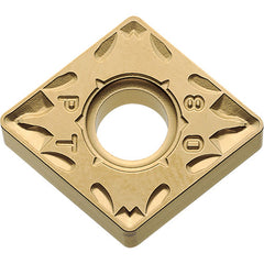 CNMG 544 PT CA025P, 1/16″ Corner Radius, 1/4″ Thick, 5/8″ Inscribed Circle, TiCl2O3/TiN, 80 Degree Diamond, Turning Indexable Insert