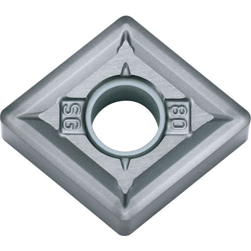 CNMG 643 SG PR005S, 3/64″ Corner Radius, 1/4″ Thick, 3/4″ Inscribed Circle, MEGACOAT HARD, 80 Degree Diamond, Turning Indexable Insert