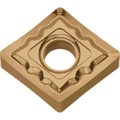 CNMG 432 TK CA6525, 1/32″ Corner Radius, 3/16″ Thick, 1/2″ Inscribed Circle, TiCnulll2O3/TiN, Diamond, Turning Indexable Insert - Exact Industrial Supply
