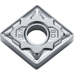 CNMG 431 WE TN610, 1/64″ Corner Radius, 3/16″ Thick, 1/2″ Inscribed Circle, TiCN, 80 Degree Diamond, Turning Indexable Insert