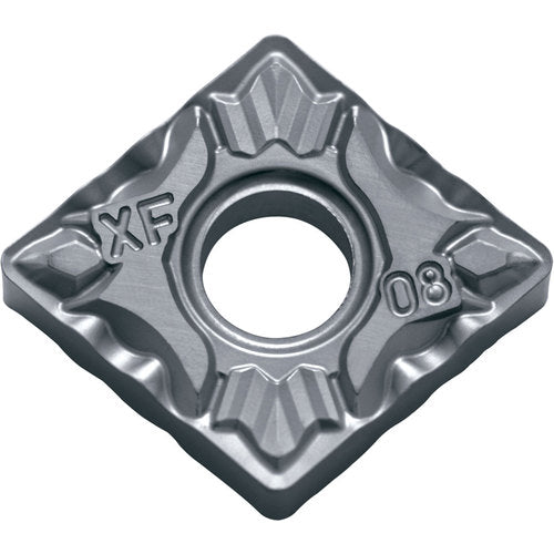 CNMG 432 XF PV720, 1/32″ Corner Radius, 3/16″ Thick, 1/2″ Inscribed Circle, TiCN (MEGACOAT NANO), Diamond, Turning Indexable Insert - Exact Industrial Supply