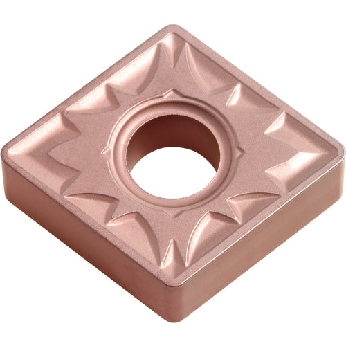 CNMG 433 ZS CA310, 3/64″ Corner Radius, 3/16″ Thick, 1/2″ Inscribed Circle, TiCnulll2O3/Ti, Diamond, Turning Indexable Insert - Exact Industrial Supply