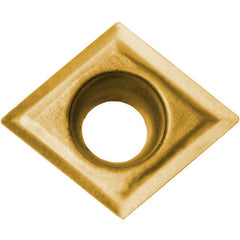 CPGT 21505 PV720, 0.008″ Corner Radius, 3/32″ Thick, 1/4″ Inscribed Circle, TiCN (MEGACOAT NANO), 80 Degree Diamond, Turning Indexable Insert