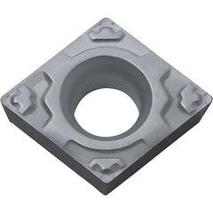 CPMT 321 GP TN620, 1/64″ Corner Radius, 1/8″ Thick, 3/8″ Inscribed Circle, TiCN, 80 Degree Diamond, Turning Indexable Insert