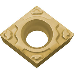 CPMT 25151 GP CA025P, 1/64″ Corner Radius, 3/32″ Thick, 5/16″ Inscribed Circle, TiCl2O3/TiN, 80 Degree Diamond, Turning Indexable Insert