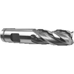 1" Dia. - 6-1/2" OAL - M42 - Non-Center Cut SE EM -6 FL - Americas Industrial Supply