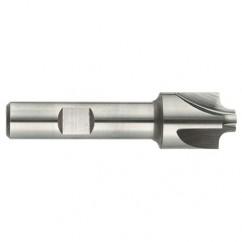 8mm Radius - 1-1/8 x 3/4" Shank - HSS - Corner Rounding EM - 4 FL Uncoated - Americas Industrial Supply