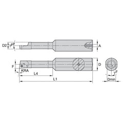 CSBI20350015R WG STEEL BORING BAR STEPPED - Exact Industrial Supply