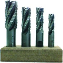 11/16 Dia. x 3-5/8 Overall Length 4-Flute Square End High Speed Steel SE End Mill-Round Shank--Uncoated - Americas Industrial Supply