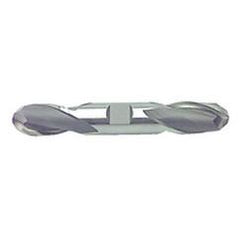 1/4 Dia. - 3-1/8 OAL - Uncoated HSS Ball End DE EM-2 FL - Americas Industrial Supply
