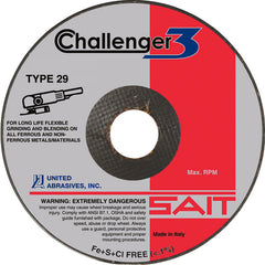 4-1/2 × 7/8 A60 SAIT T27 GRINDING - Americas Industrial Supply