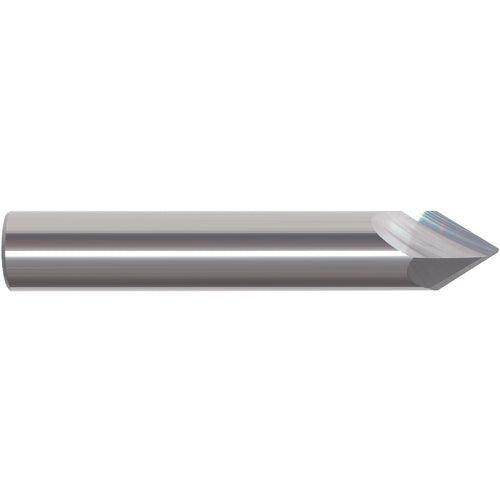 1/8″ Cutting Dia. 1/8″Shank Dia, 2 Flute, 60 Degrees, Carbide Chamfer Mill Series/List #5997 - Americas Industrial Supply