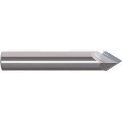 1/8″ Cutting Dia. 1/8″Shank Dia, 2 Flute, 60 Degrees, Carbide Chamfer Mill Series/List #5997 - Americas Industrial Supply