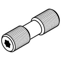 STCM37 DOUBLE SET SCREW M8X1 - Americas Industrial Supply
