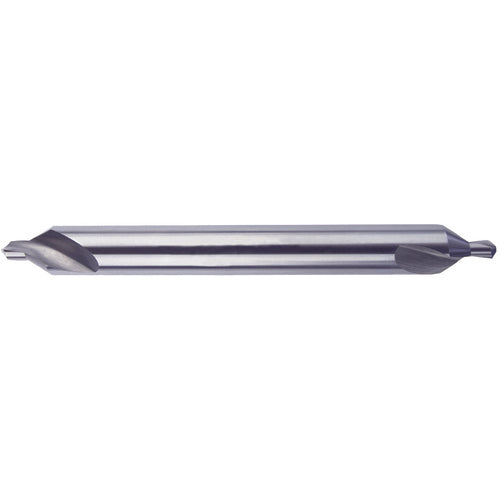 #1 × 5″ OAL 60 Degree HSS Plain Combined Drill and Countersink Bright Series/List #1499 - Americas Industrial Supply