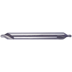 #1 × 5″ OAL 60 Degree HSS Plain Combined Drill and Countersink Bright Series/List #1499 - Americas Industrial Supply