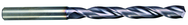 9.2mm Dia. - Solid Carbide 8xD Coolant Fed Drill-TiAlN - Americas Industrial Supply