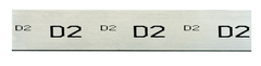 1 x 1-1/2 x 18 - High Carbon, High Chromium Precision Ground Flat Stock - Americas Industrial Supply