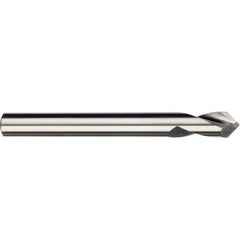 5/16″ × 6″ OAL 90 Degree Carbide Spotting Drill D23 - Exact Industrial Supply