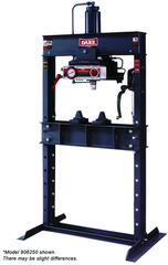 Air Operated Double Pump Hydraulic Press - 6-425 - 25 Ton Capacity - Americas Industrial Supply