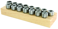 DA100 8 Piece Collet Set - Range: 1/8" - 9/16" by 16th - Americas Industrial Supply