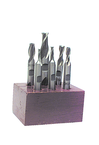 6 Pc. M42 Double-End End Mill Set - Americas Industrial Supply