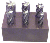 6 Pc. HSS Reduced Shank End Mill Set - Americas Industrial Supply