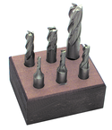 6 Pc. HSS Single-End End Mill Set - Americas Industrial Supply