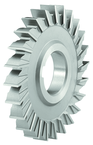 4 x 1/2 x 1-1/4 - Cobalt - Straight Side Tooth Milling Cutter - 24T - TiN Coated - Americas Industrial Supply