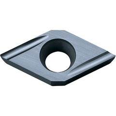 DCET 21502 MF-USF PR1225, 0.0039″ Corner Radius, 3/32″ Thick, 1/4″ Inscribed Circle, MEGACOAT, Diamond, Turning Indexable Insert - Exact Industrial Supply