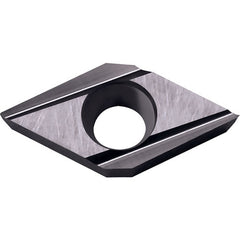 DCET 21505 J PR1725, 0.008″ Corner Radius, 3/32″ Thick, 1/4″ Inscribed Circle, MEGACOAT NANO PLUS, 55 Degree Diamond, Turning Indexable Insert