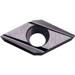 DCET 325013 J PR1725, 0.002″ Corner Radius, 5/32″ Thick, 3/8″ Inscribed Circle, MEGACOAT NANO PLUS, 55 Degree Diamond, Turning Indexable Insert