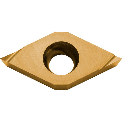 DCET 32502 F PV710, 0.004″ Corner Radius, 5/32″ Thick, 3/8″ Inscribed Circle, TiCN (MEGACOAT NANO), 55 Degree Diamond, Turning Indexable Insert