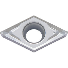 DCGT 3251 AP KW10, 1/64″ Corner Radius, 5/32″ Thick, 3/8″ Inscribed Circle, WC/Co, 55 Degree Diamond, Turning Indexable Insert