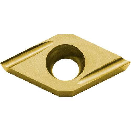 DCGT 32502 U PV710, 0.004″ Corner Radius, 5/32″ Thick, 3/8″ Inscribed Circle, TiCN (MEGACOAT NANO), 55 Degree Diamond, Turning Indexable Insert