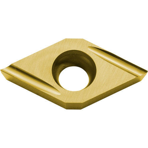 DCGT 21505 U PV720, 0.008″ Corner Radius, 3/32″ Thick, 1/4″ Inscribed Circle, TiCN (MEGACOAT NANO), 55 Degree Diamond, Turning Indexable Insert