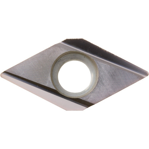 DCGT 325013 MF-J PR1225, 0.002″ Corner Radius, 5/32″ Thick, 3/8″ Inscribed Circle, MEGACOAT, Diamond, Turning Indexable Insert - Exact Industrial Supply