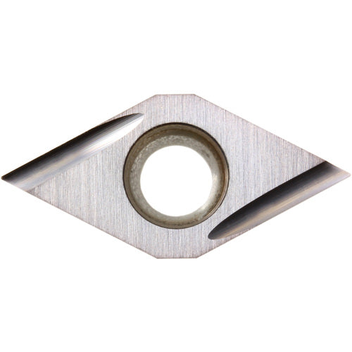 DCGT 21505 MF-U PR1225, 0.0079″ Corner Radius, 3/32″ Thick, 1/4″ Inscribed Circle, MEGACOAT, Diamond, Turning Indexable Insert - Exact Industrial Supply